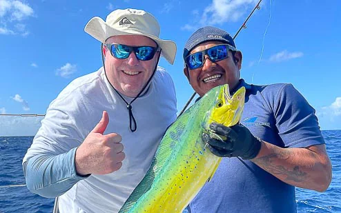 You can also fish on all our private yacht charters