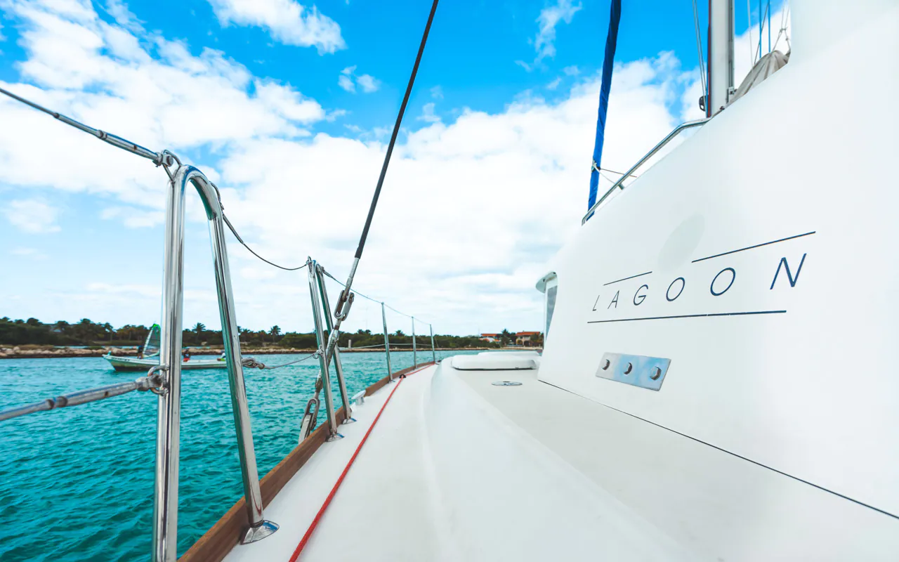 Private luxury catamaran in Tulum