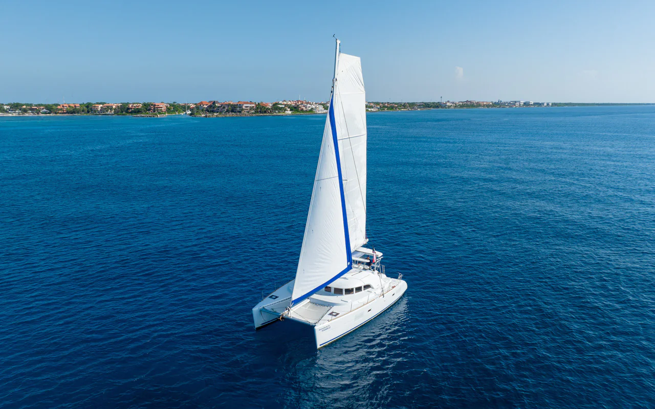 Booze cruise on a private catamaran