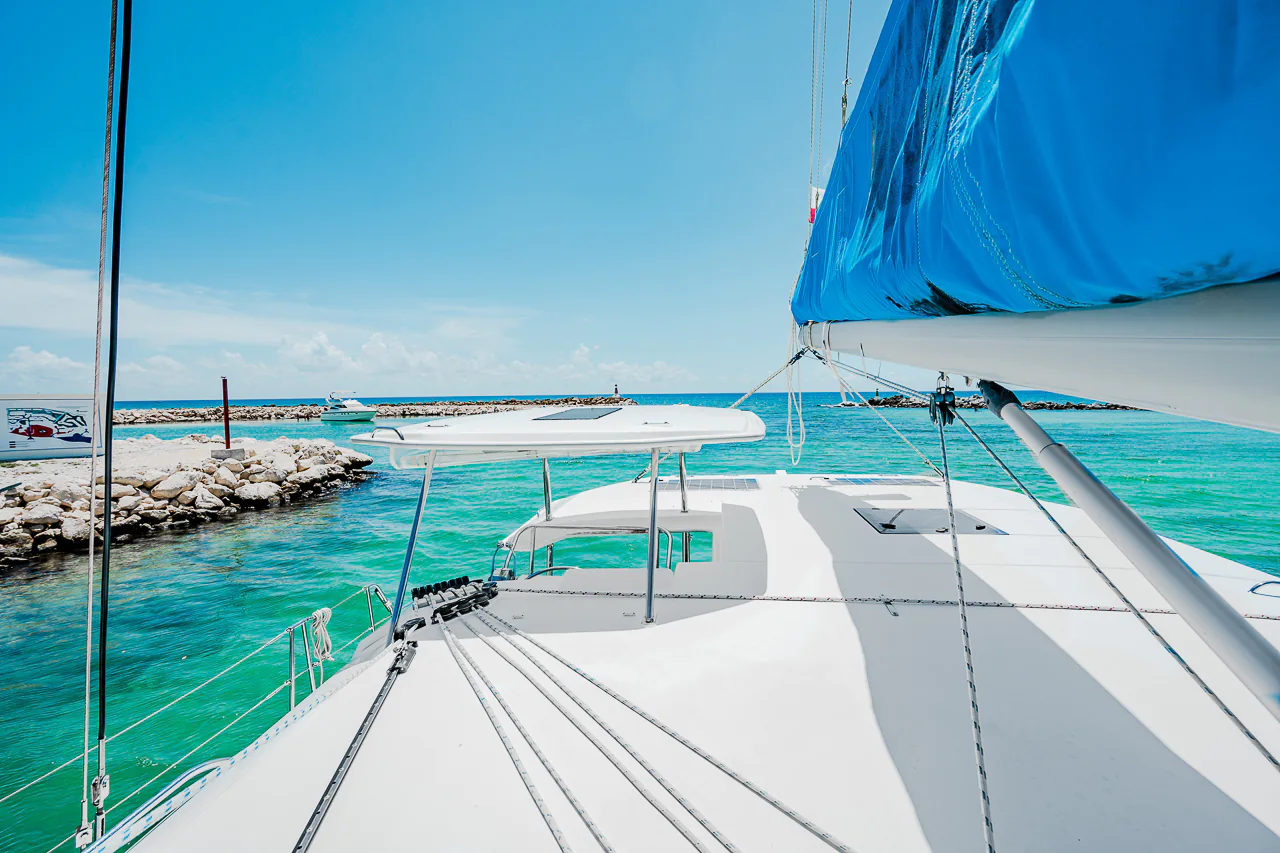 Private catamaran in Tulum