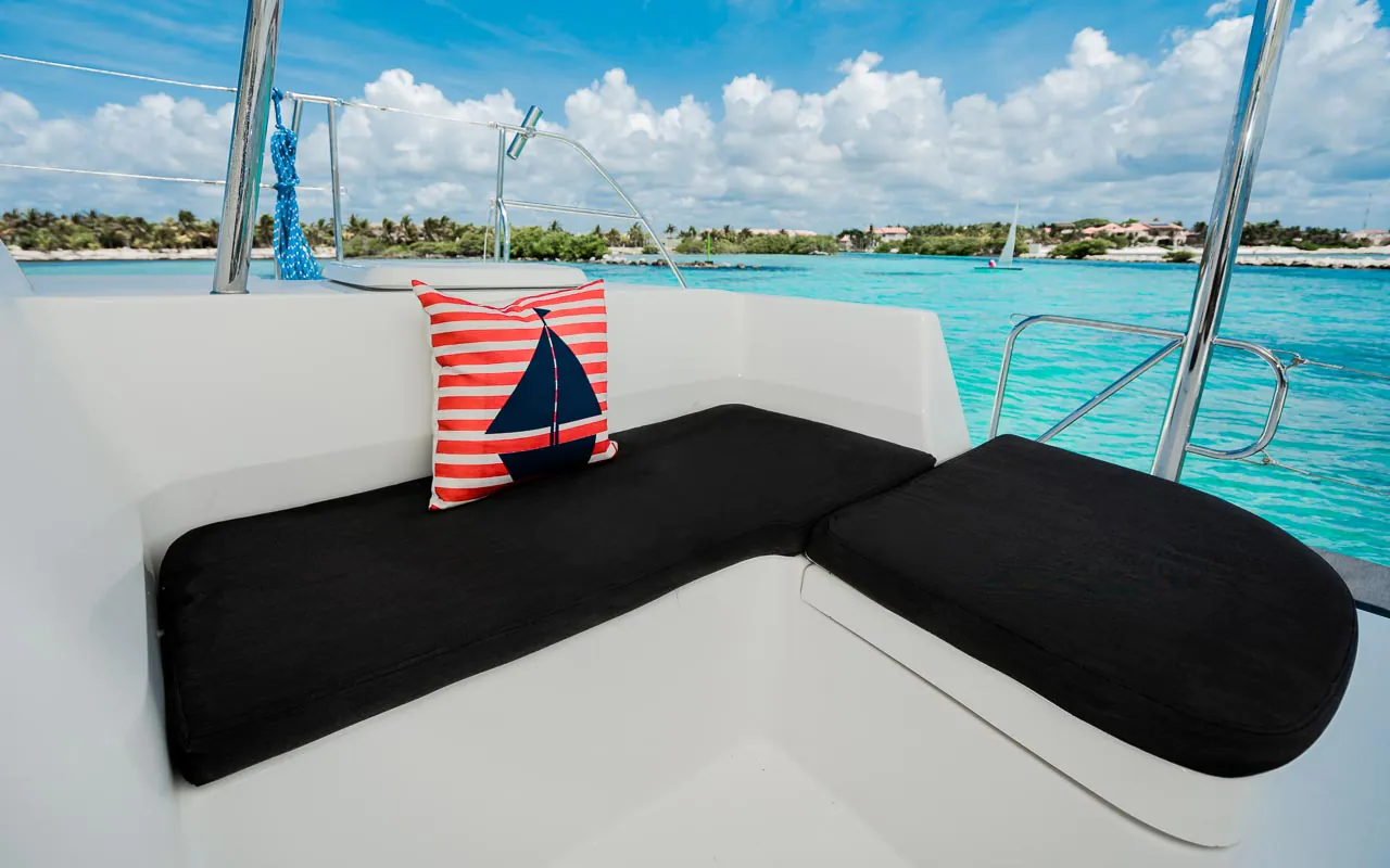This catamaran is the perfect for private bachelorette tours