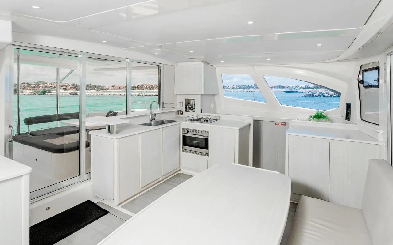 This catamaran is the perfect for private bachelorette tours